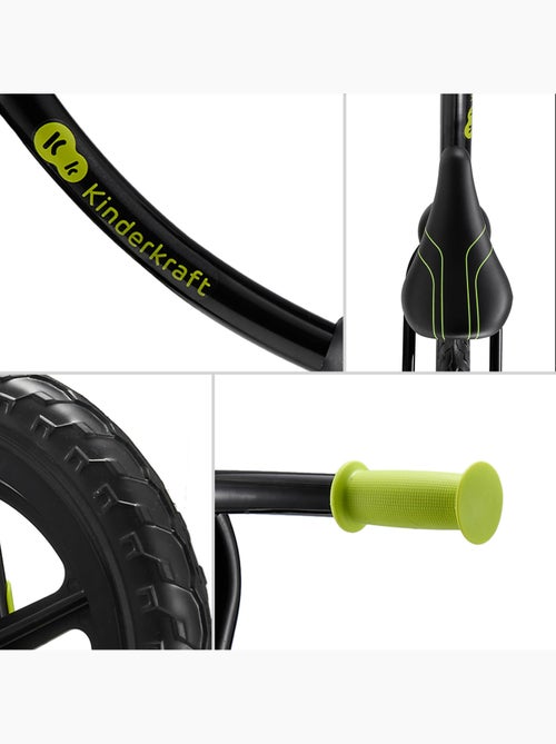 Draisienne Kinderkraft 2WAY NEXT avec roues EVA tout-terrain, selle et guidon réglables - Kiabi Draisienne Kinderkraft 2WAY NEXT avec roues EVA tout-terrain, selle et guidon réglables - Kiabi