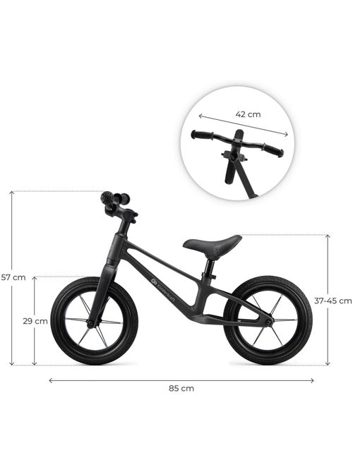 Draisienne Kinderkraft ETER avec Selle Réglable, Roues PU 12 Pouces et Cadre en Nylon Léger - Kiabi