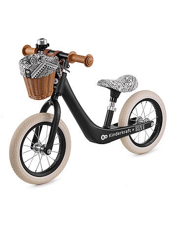Draisienne Kinderkraft RAPID 2 avec cadre en magnésium, selle réglable, panier rétro et sonnette