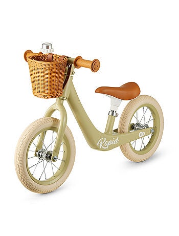 Draisienne Kinderkraft RAPID 2 avec cadre en magnésium, selle réglable, panier rétro et sonnette