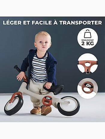 Draisienne Kinderkraft TOVE légère avec selle réglable, roues EVA increvables et pliage rapide