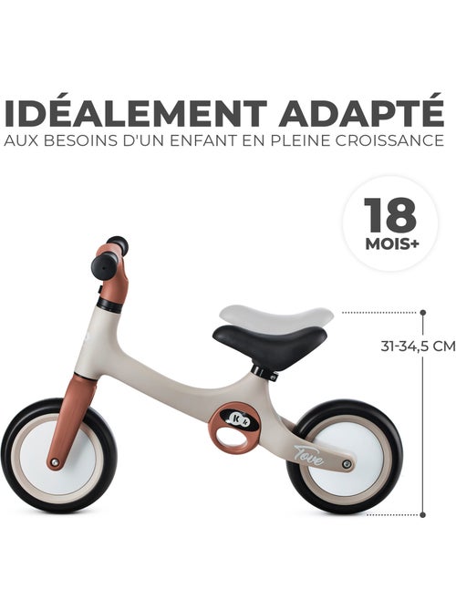 Draisienne Kinderkraft TOVE légère avec selle réglable, roues EVA increvables et pliage rapide - Kiabi Draisienne Kinderkraft TOVE légère avec selle réglable, roues EVA increvables et pliage rapide - Kiabi