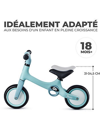 Draisienne Kinderkraft TOVE légère avec selle réglable, roues EVA increvables et pliage rapide
