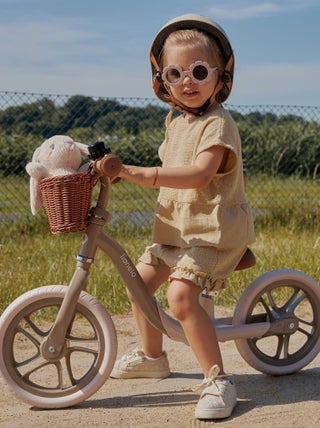 Draisienne  LIONELO Alex Plus - Léger - Selle confortable - Réglable - Panier et Sonnette inclus