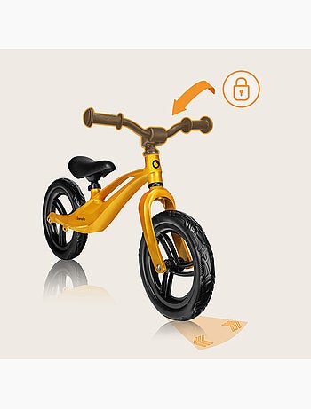 Draisienne LIONELO Bart - Vélo enfant - Jusqu'à 30 kg - Légère - Réglage du guidon et de la selle