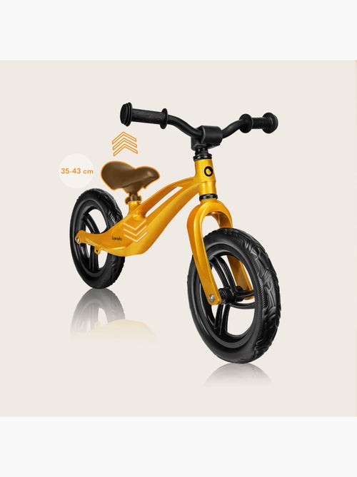 Draisienne LIONELO Bart - Vélo enfant - Jusqu'à 30 kg - Légère - Réglage du guidon et de la selle - Kiabi Draisienne LIONELO Bart - Vélo enfant - Jusqu'à 30 kg - Légère - Réglage du guidon et de la selle - Kiabi