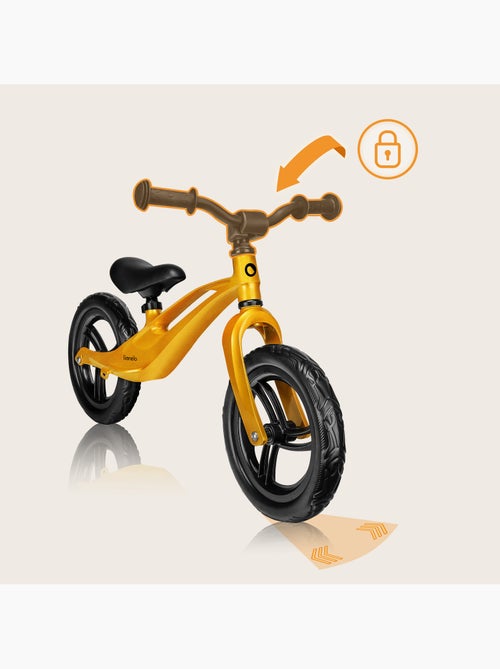 Draisienne LIONELO Bart - Vélo enfant - Jusqu'à 30 kg - Légère - Réglage du guidon et de la selle - Kiabi Draisienne LIONELO Bart - Vélo enfant - Jusqu'à 30 kg - Légère - Réglage du guidon et de la selle - Kiabi