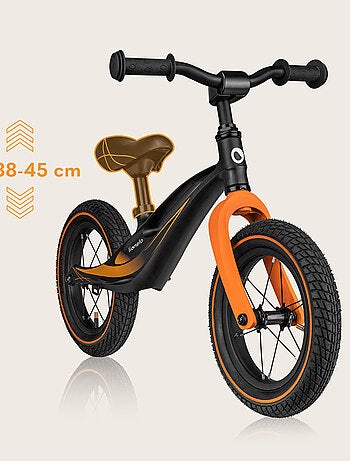 Draisienne LIONELO Bart Air- Vélo enfant - Jusqu'à 30 kg - Légère - Réglage du guidon et de la selle