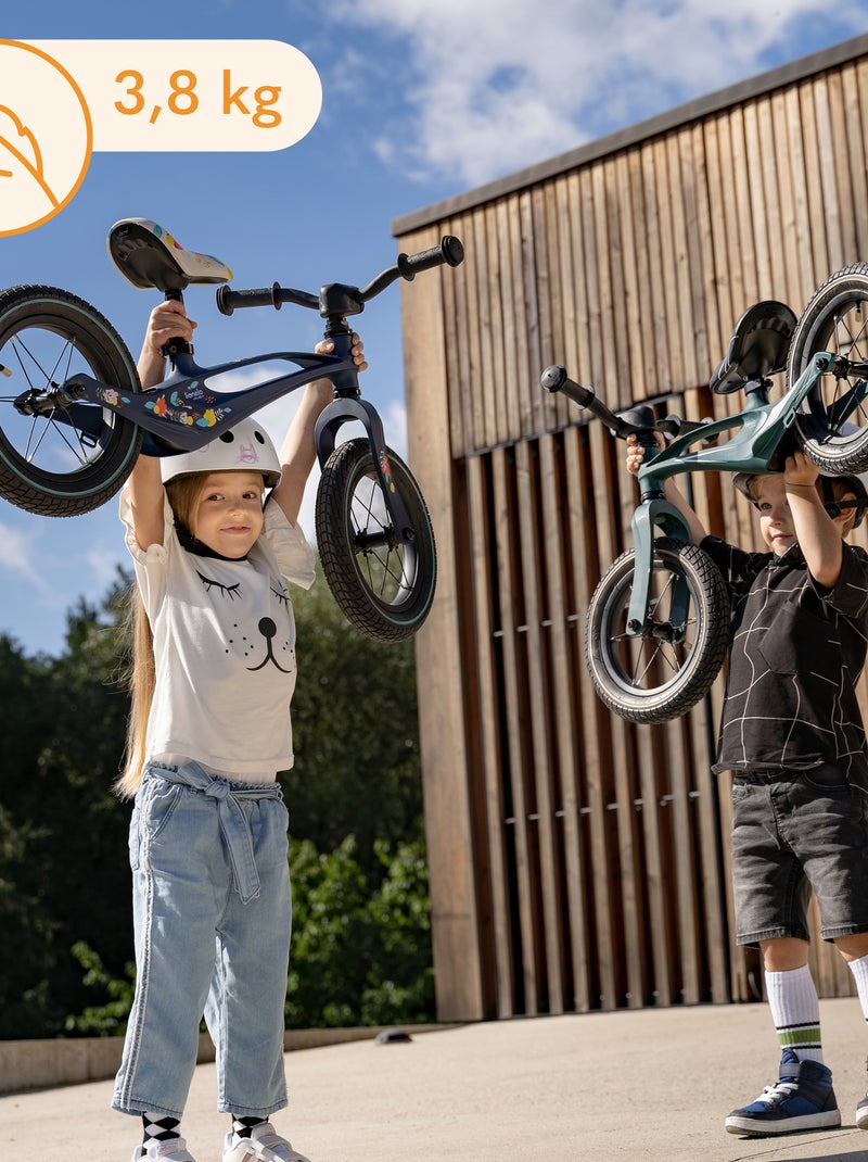 Draisienne LIONELO Bart Air- Vélo enfant - Jusqu'à 30 kg - Légère - Réglage du guidon et de la selle Vert - Kiabi