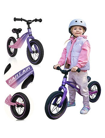Draisienne LIONELO Bart Air- Vélo enfant - Jusqu'à 30 kg - Légère - Réglage du guidon et de la selle