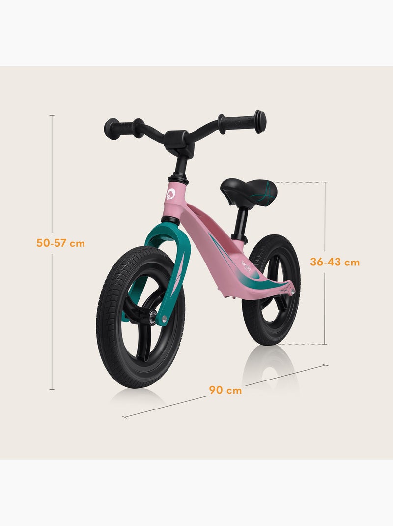 Draisienne LIONELO Bart Tour - Jusqu'à 30 kg - Légère - Réglage du guidon et de la selle Rose - Kiabi