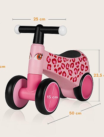 Draisienne LIONELO Sammy - Vélo enfant - 4 Roues - Ergonomique