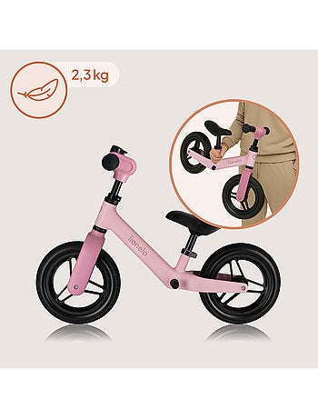 Draisienne LIONELO Toni - Vélo bébé - Léger - À partir de 18 mois - Guidon et selle réglage