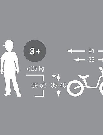 Draisienne LR XL BR Classic retro rose