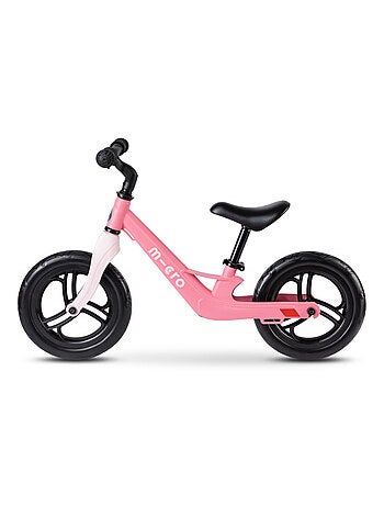 Draisienne 'Micro' Balance Bike Lite Rose Pâle - Cadre magnesium et Roues EVA