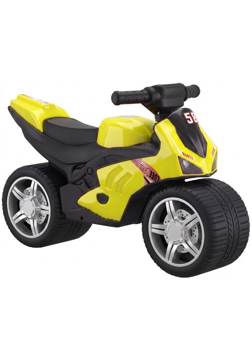 Draisienne moto de course larges roues effets sonores - Kiabi Draisienne moto de course larges roues effets sonores - Kiabi