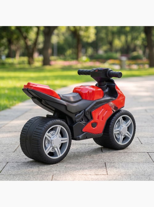 Draisienne moto de course larges roues effets sonores - Kiabi Draisienne moto de course larges roues effets sonores - Kiabi