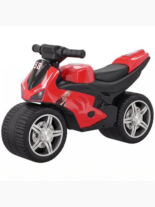 Draisienne moto de course larges roues effets sonores - Kiabi Draisienne moto de course larges roues effets sonores - Kiabi