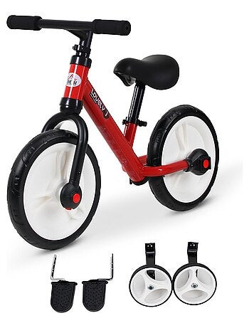 Vélo enfant draisienne 2 en 1 roues 12