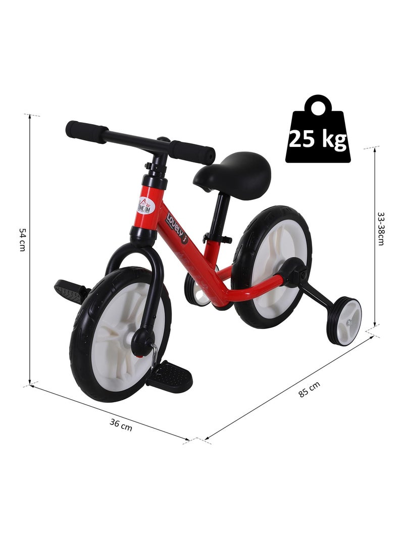 Draisienne pédale amovibles Rouge - Kiabi