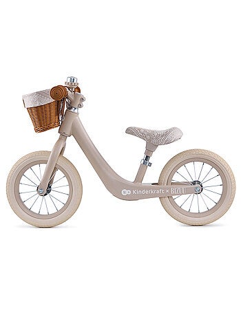 Draisienne retro avec panier et clochette