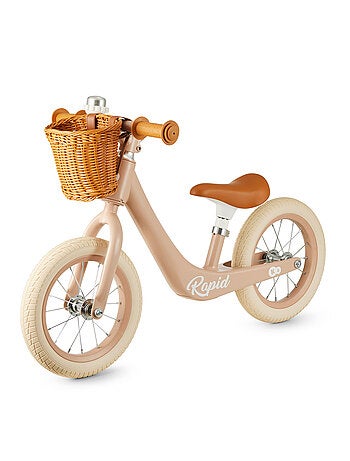 Draisienne retro avec panier et clochette