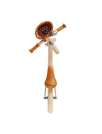 Draisienne retro avec panier et clochette