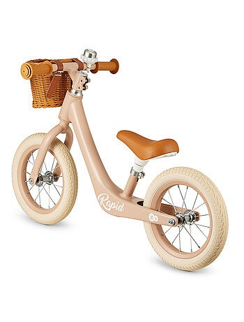 Draisienne retro avec panier et clochette