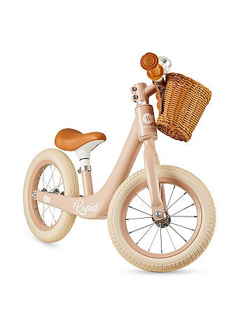 Draisienne retro avec panier et clochette