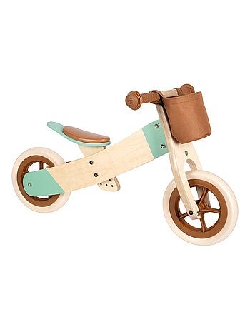 Draisienne Tricycle 2 en 1 Maxi Brun caramel