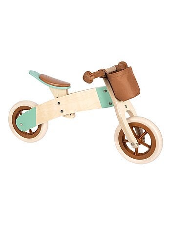 Draisienne Tricycle 2 en 1 Maxi Brun caramel