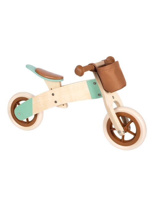 Draisienne Tricycle 2 en 1 Maxi Brun caramel - Kiabi