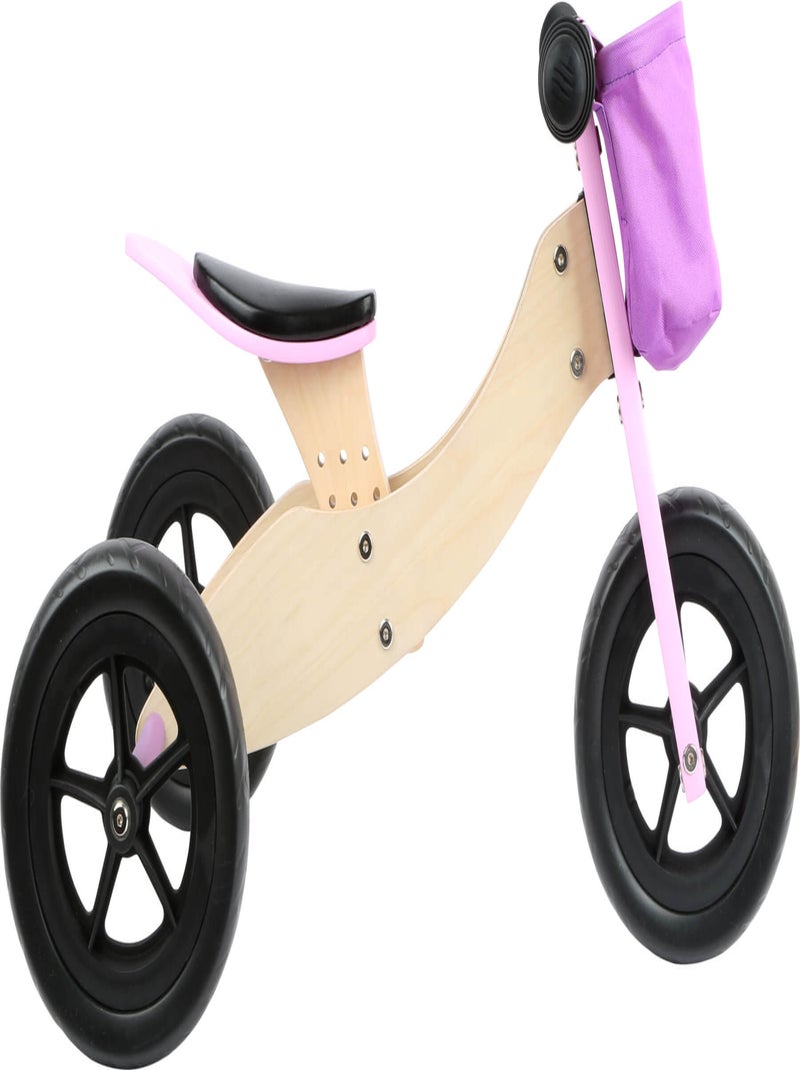 Draisienne Tricycle 2 en 1 Maxi Rose - Kiabi