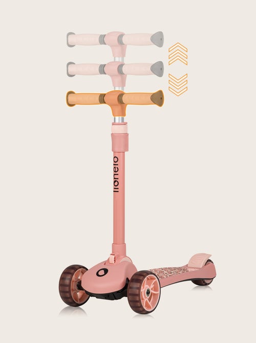 Draisienne trottinette et Casque LIONELO Franky - Roues éclairées - Jusqu’à 50 kg - Panier - Kiabi