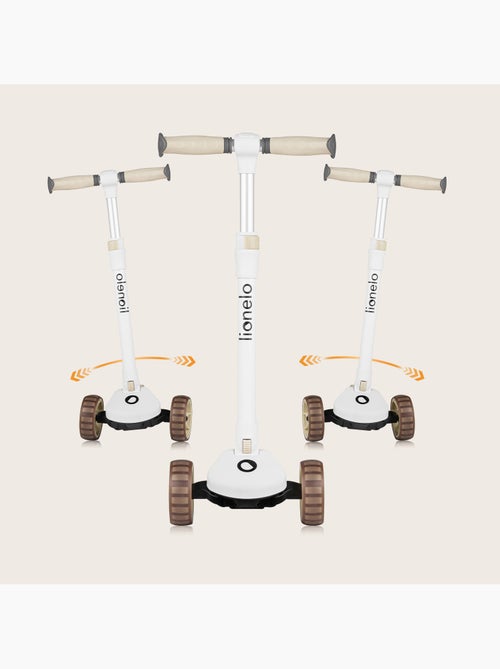 Draisienne trottinette evolutive LIONELO Franky - Roues éclairées - Jusqu’à 50 kg - Panier - Kiabi