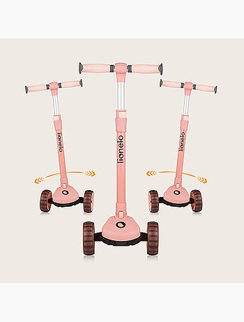 Draisienne trottinette evolutive LIONELO Franky - Roues éclairées - Jusqu’à 50 kg - Panier