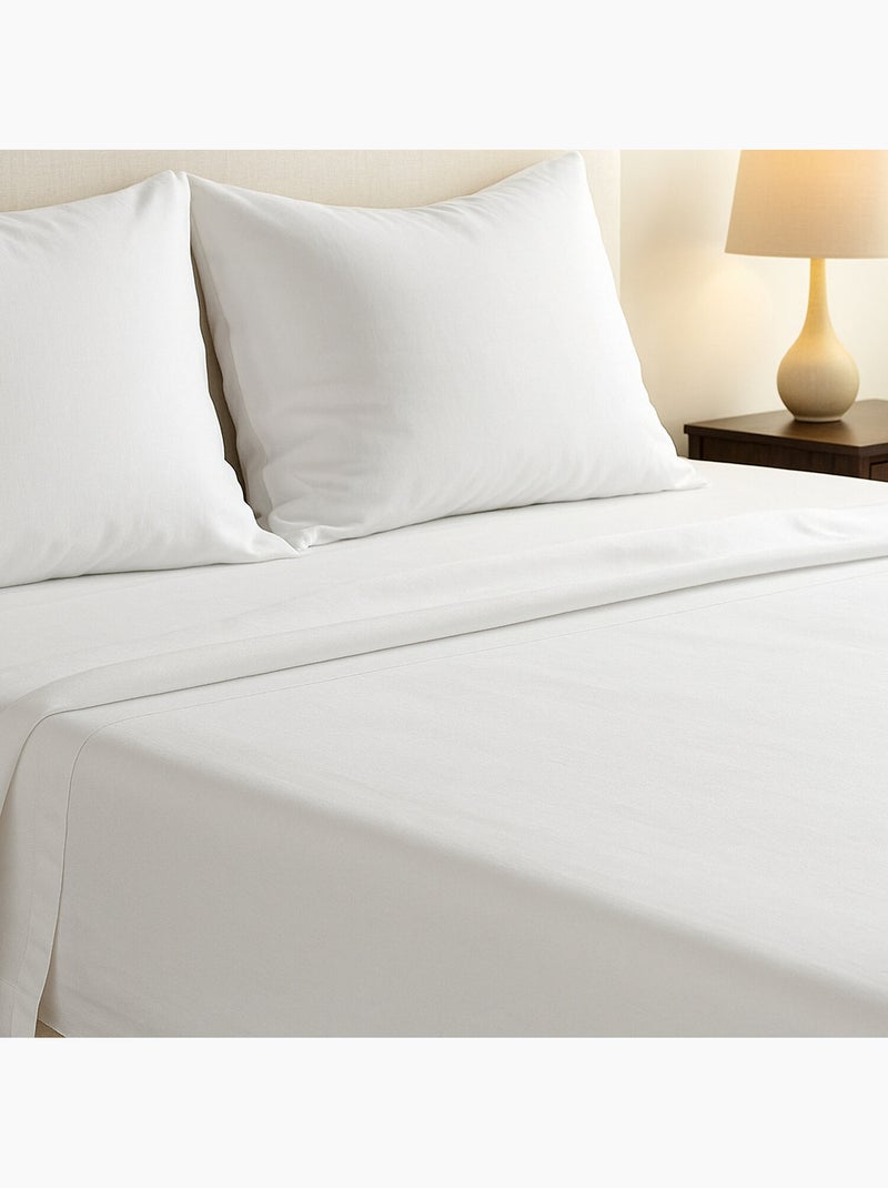 Drap 240x300 57 fils today chantilly Beige - Kiabi