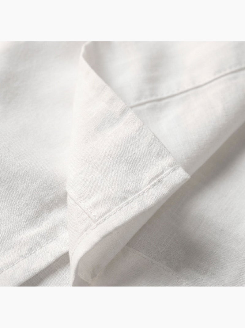Drap Basic 200 tc "Happyfriday" Blanc - Kiabi