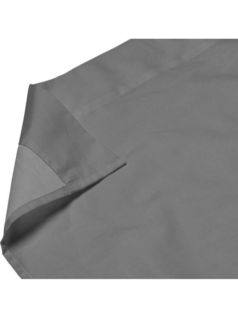 Drap Basic "Happyfriday" Gris foncé - Kiabi