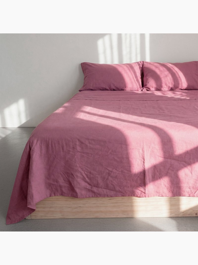 Drap Basic "Happyfriday" Magenta - Kiabi