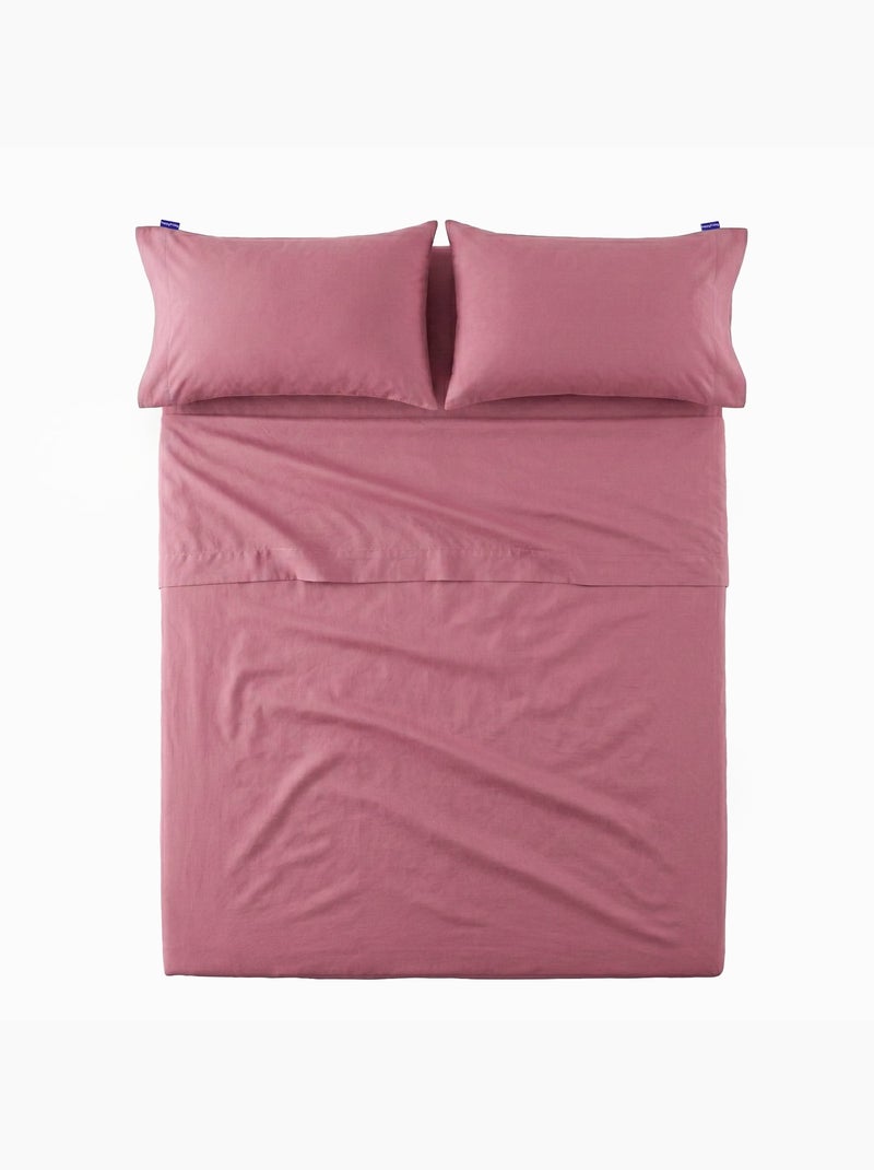 Drap Basic "Happyfriday" Magenta - Kiabi