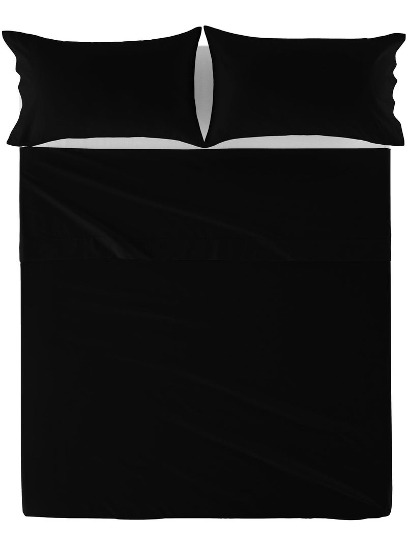 Drap Basic "Happyfriday" Noir - Kiabi