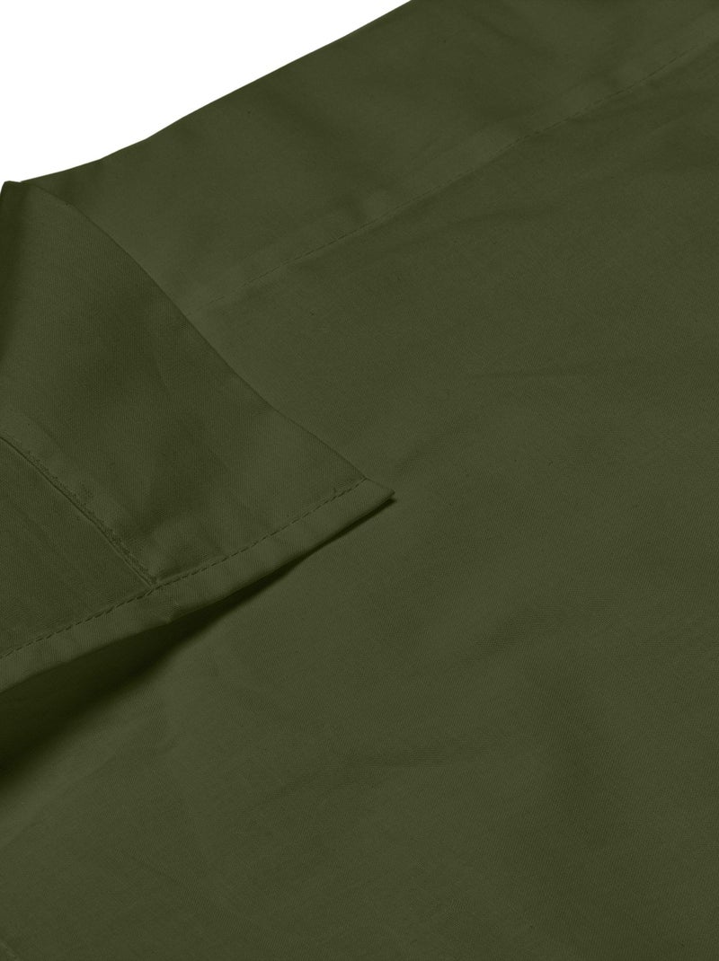Drap Basic "Happyfriday" Vert olive - Kiabi
