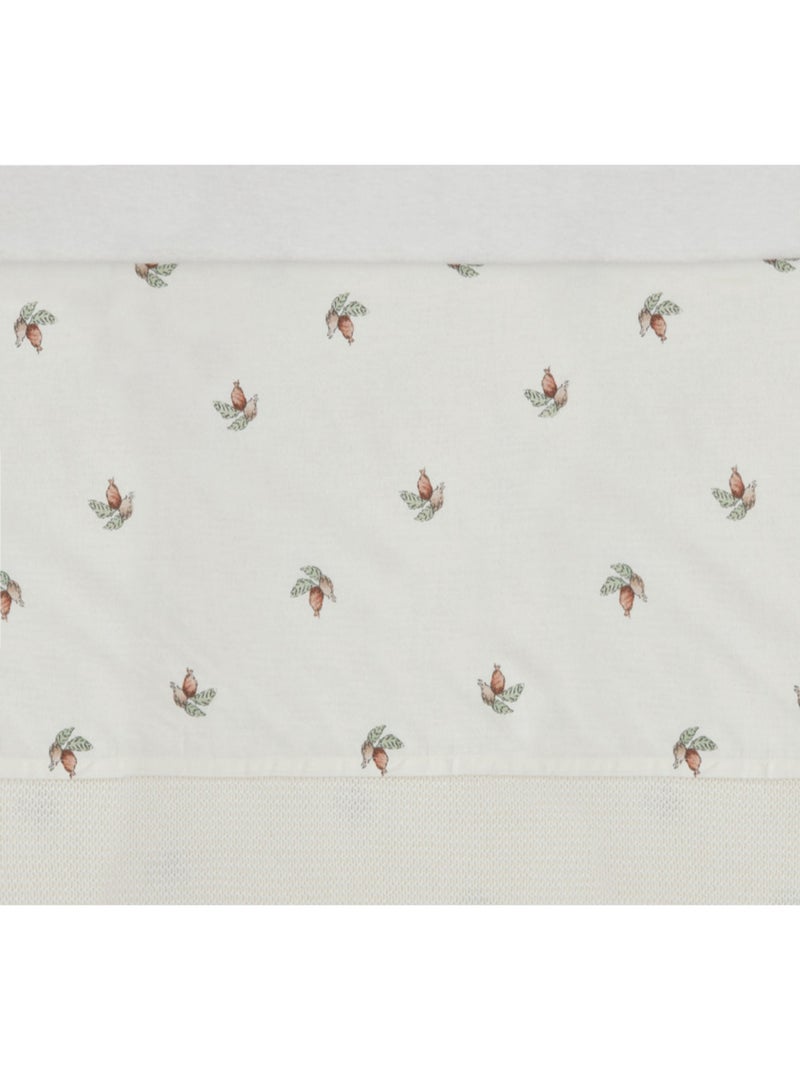 Drap berceau en coton Beige - Kiabi
