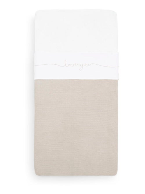 Drap berceau en coton - Kiabi