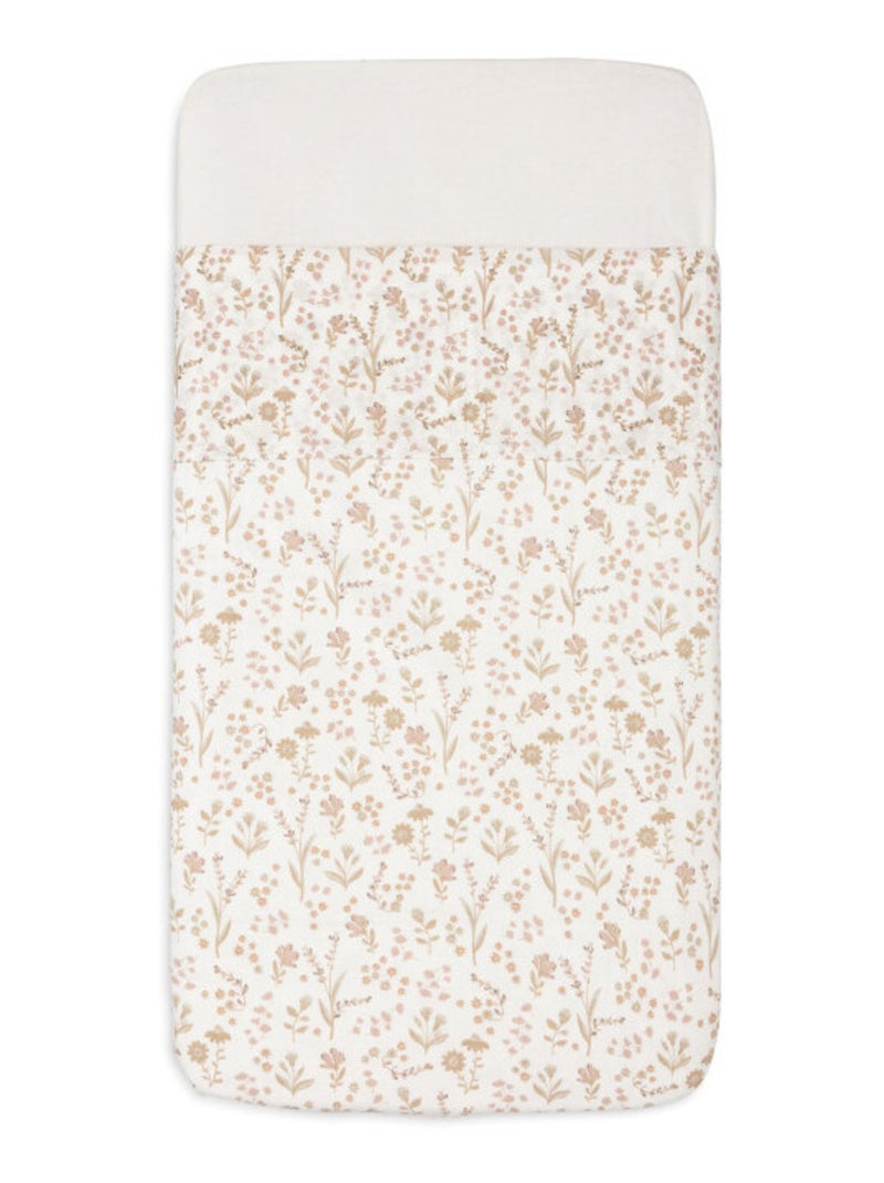 Drap berceau en coton Bloomy Rose - Kiabi