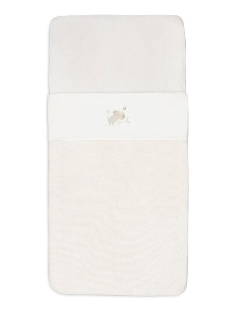 Drap berceau en coton Dreamy Beige - Kiabi