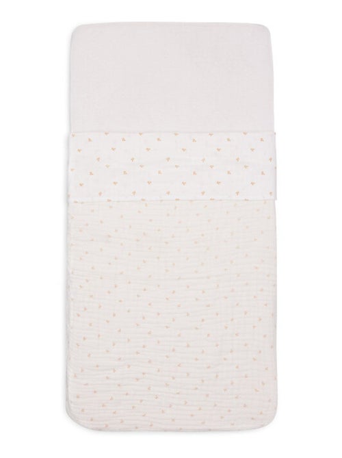 Drap berceau en coton Harvest Jollein - Kiabi Drap berceau en coton Harvest Jollein - Kiabi