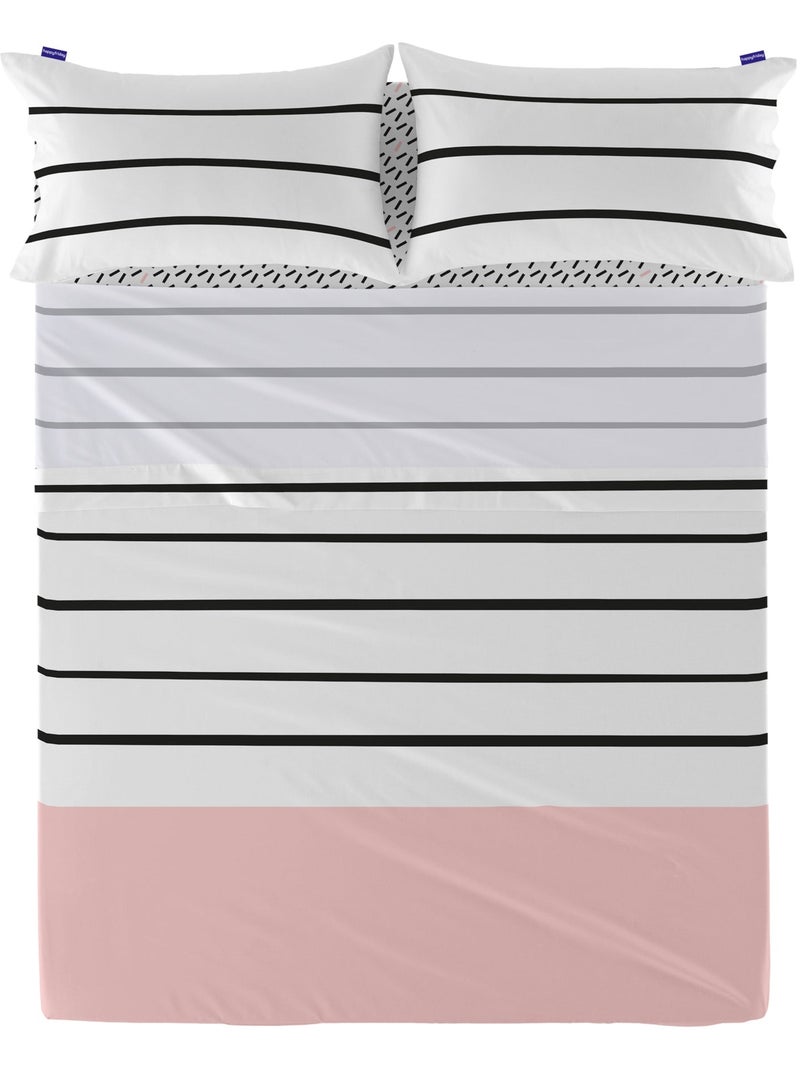 Drap Blush "Happyfriday" Multicolore - Kiabi