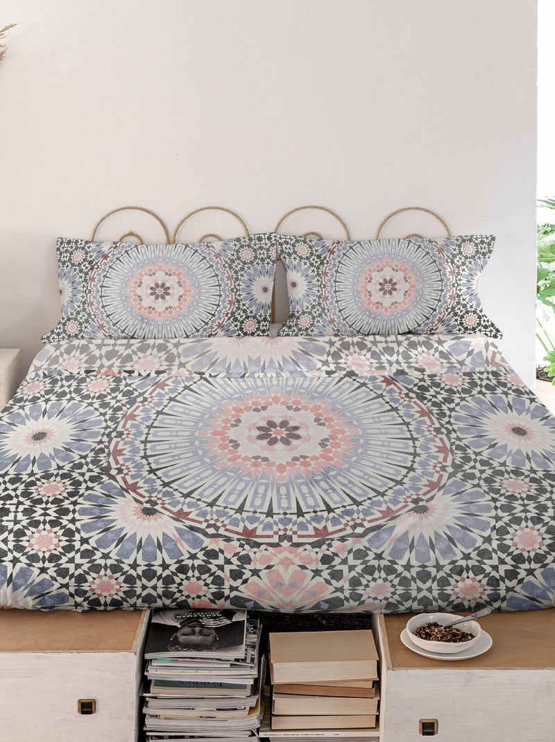 Drap Bohemia "Happyfriday" Blanc - Kiabi